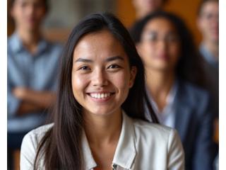 Un atelier de groupe avec un formateur, enseignant des techniques de gestion du stress