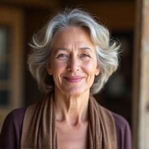 Portrait de Catherine Dubois, fondatrice et professeur de yoga